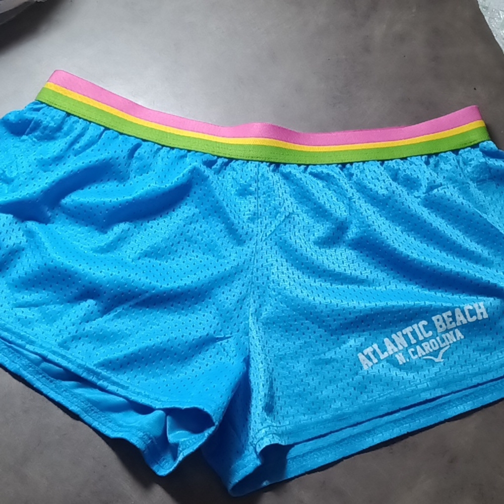 Light blue soffe XL women's athletic shorts